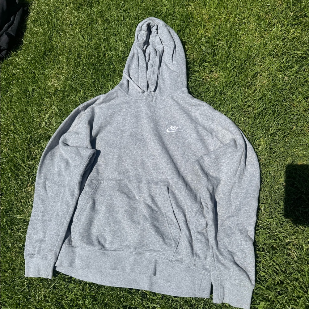 Nike Gray Sweatshirt Athletic Hoodie